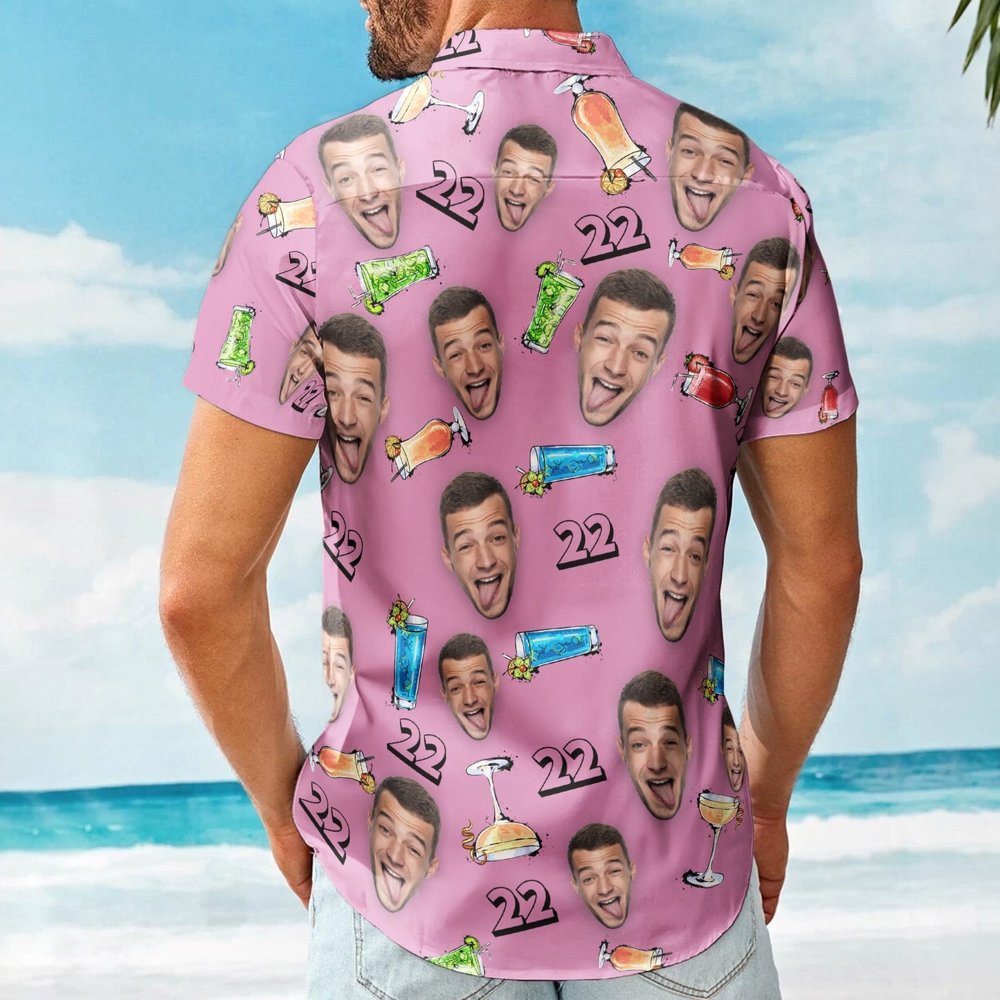 Hawaiian Shirt with Fun and Personalized Birthday Design – The Perfect Gift for Your Loved One