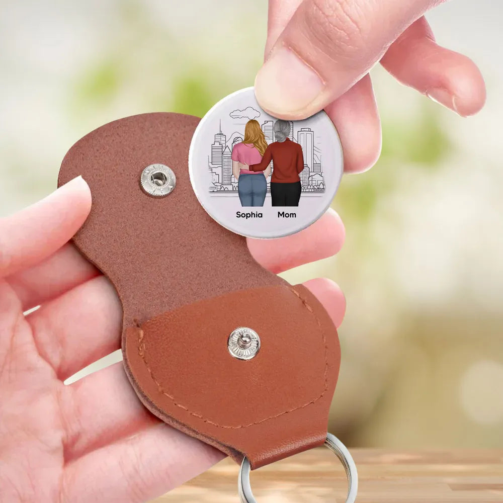 Personalized Pocket Hug With Mom and Daughter Hugging, Always Carry You In My Heart Keepsake, Unique Gift for Mom or Daughter