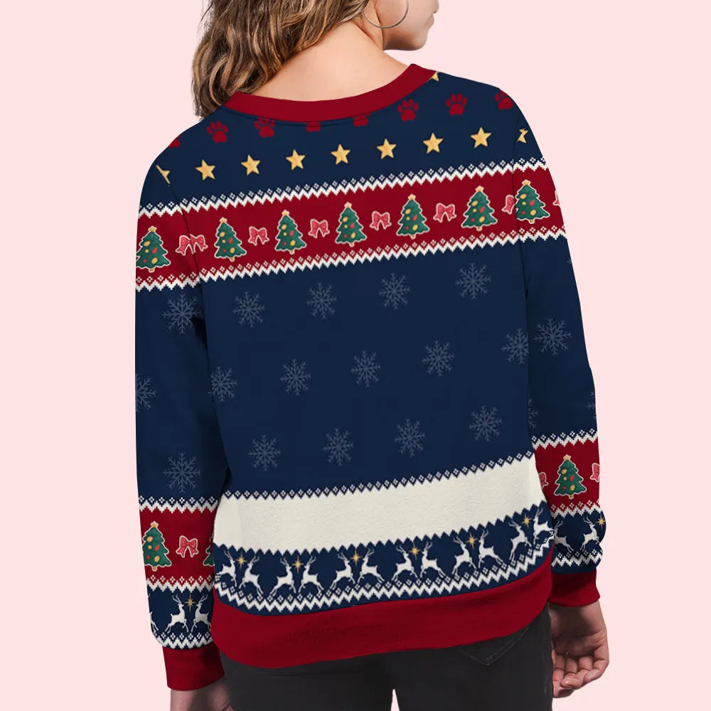Custom Christmas Sweatshirt for Dog Lovers