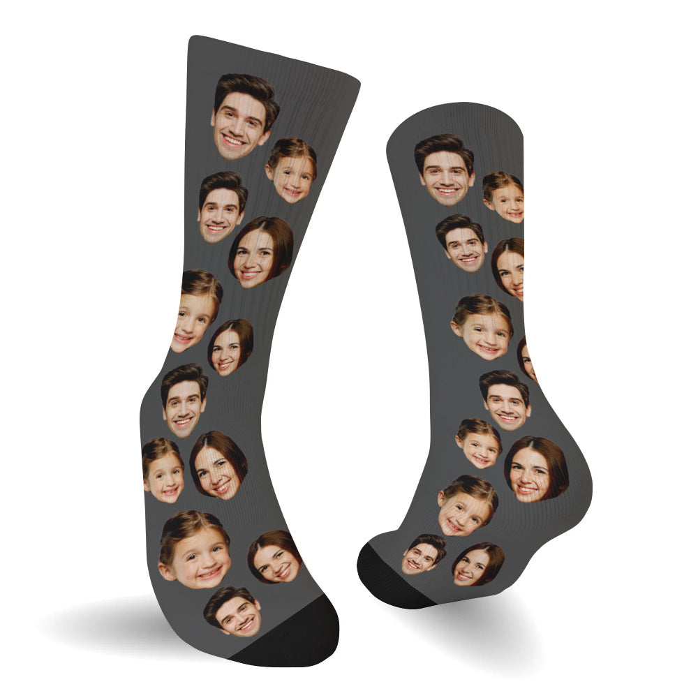 Custom Face - Personalized Family Socks