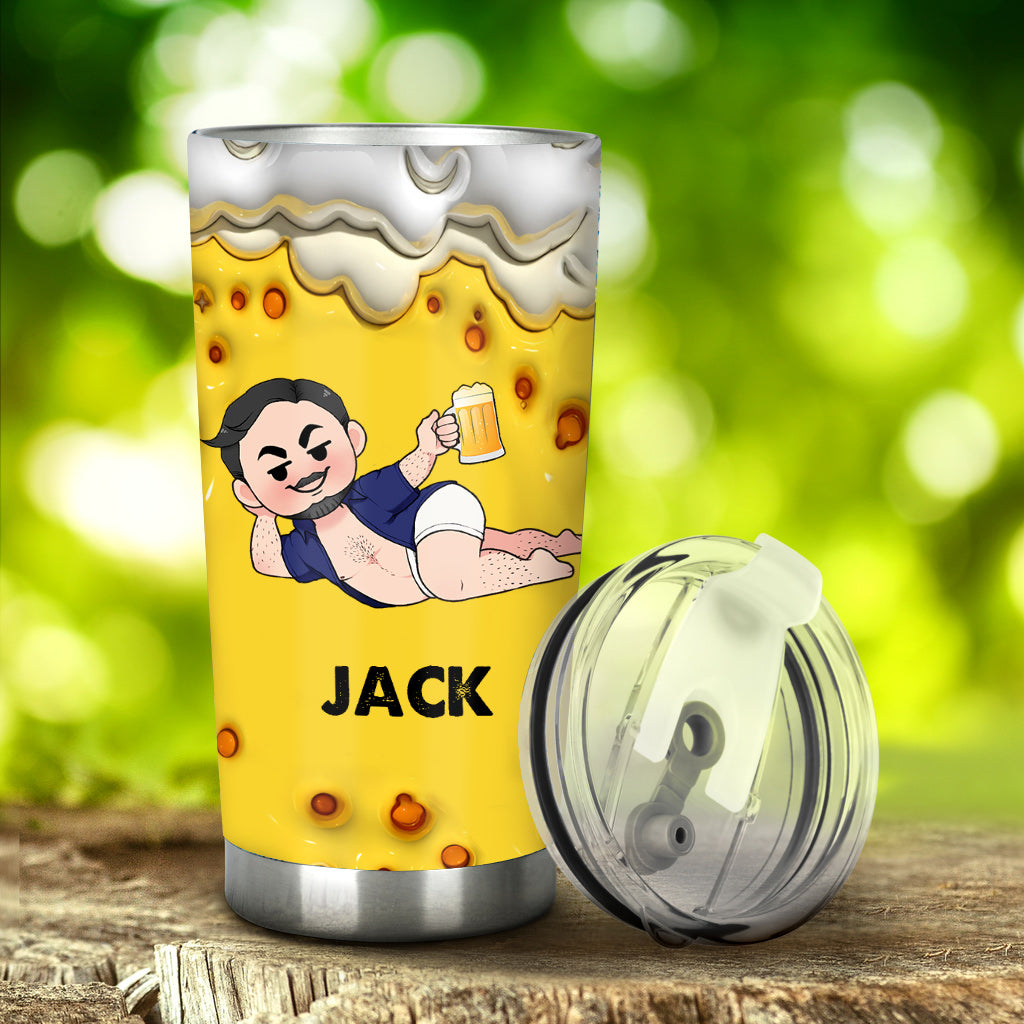 It's Not A Dad Bob It's A Fatherfigure - Personalized Father Tumbler
