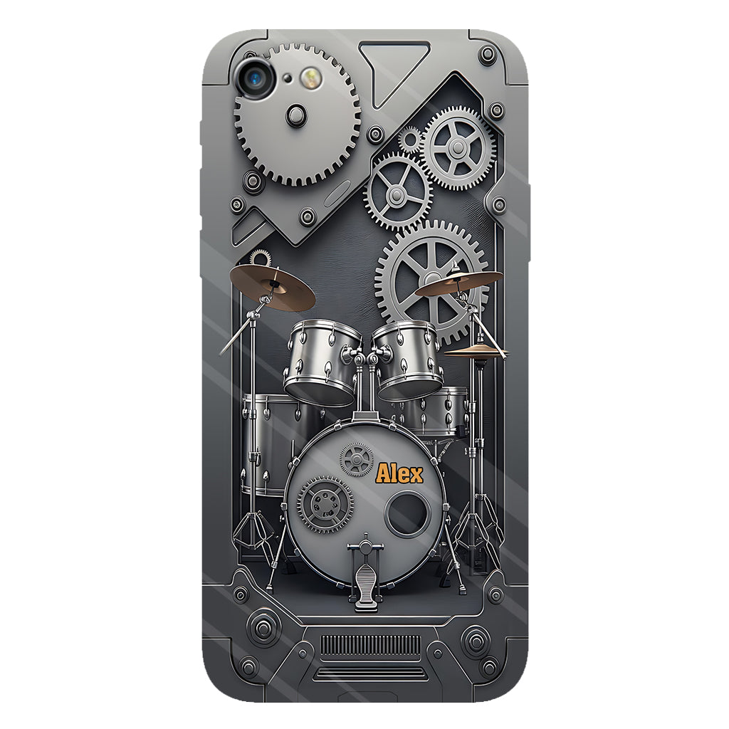 Drummer Life - Personalized Drummer Full Print Phone Case