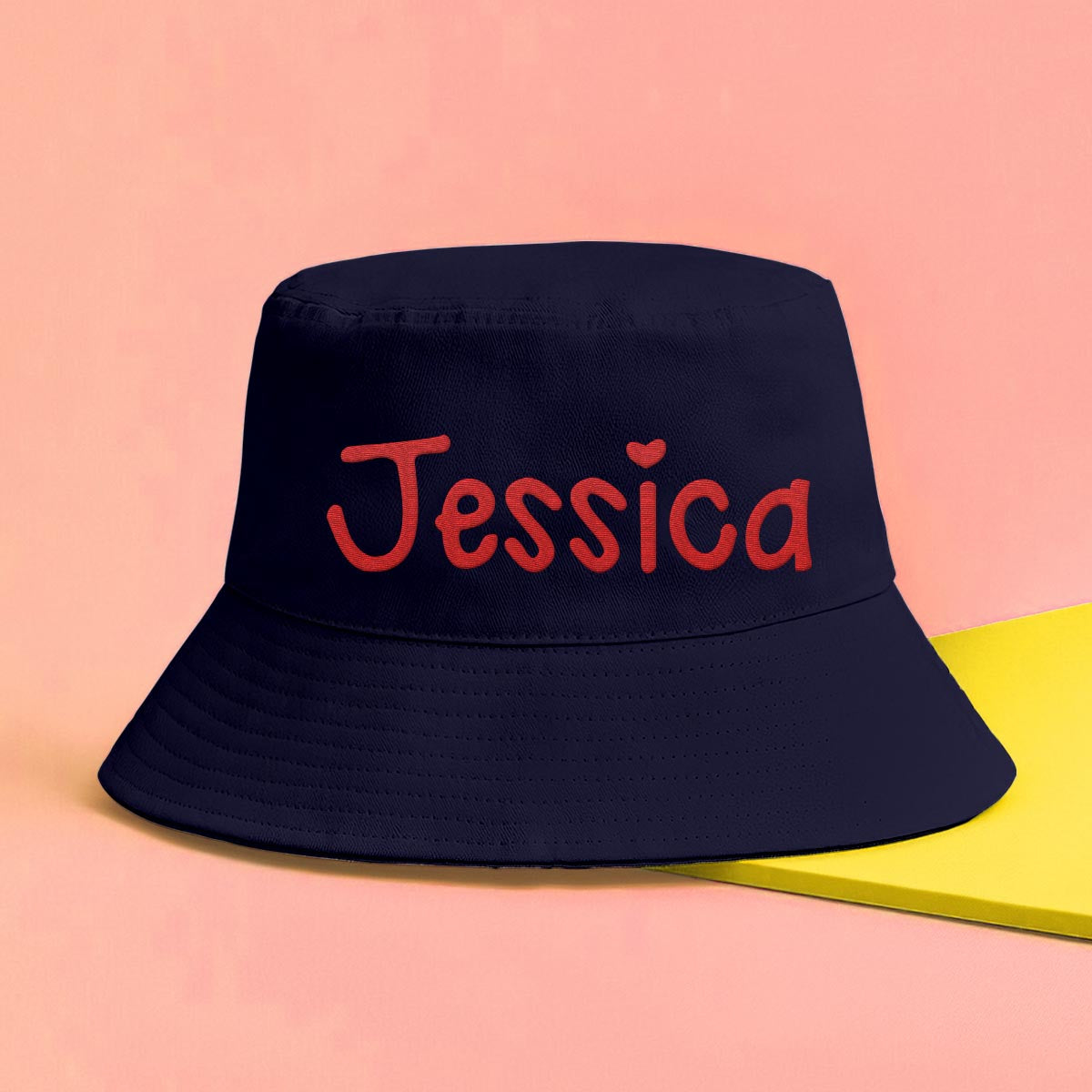 Custom Name - Personalized Aunt Embroidered Bucket Hat