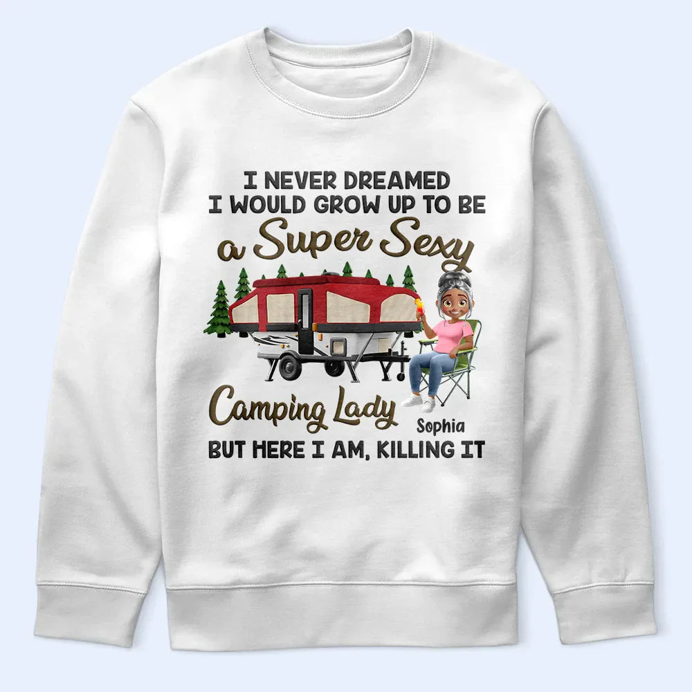 Women's Personalized Classic Tee for RV Camping Life