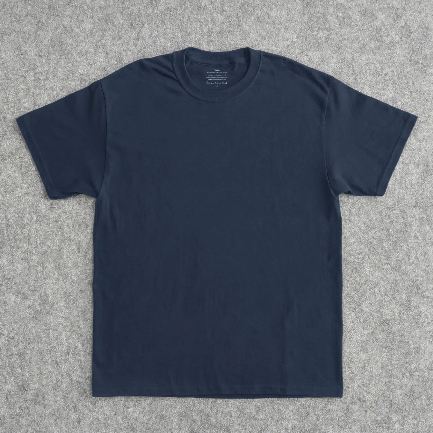 Classic Tee Personalized for Mom with Appreciation Message, Everyday Reminder She Is Loved, Unique Gift for Wife