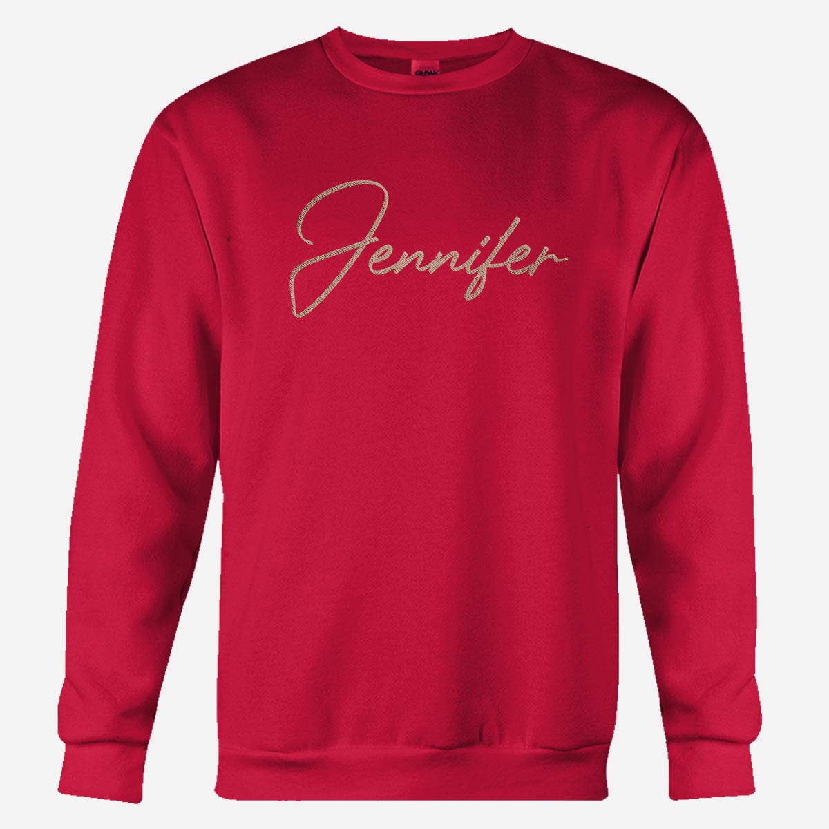 Custom Name - Personalized Aunt Embroidered Sweater