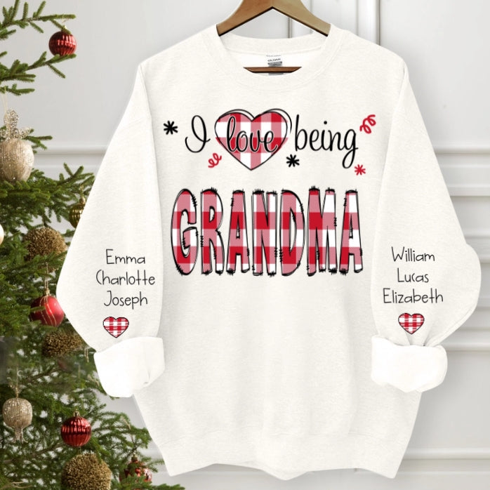 Personalized Sweatshirt Gift - A Heartfelt Family Keepsake for Christmas, Birthdays, and Anniversaries