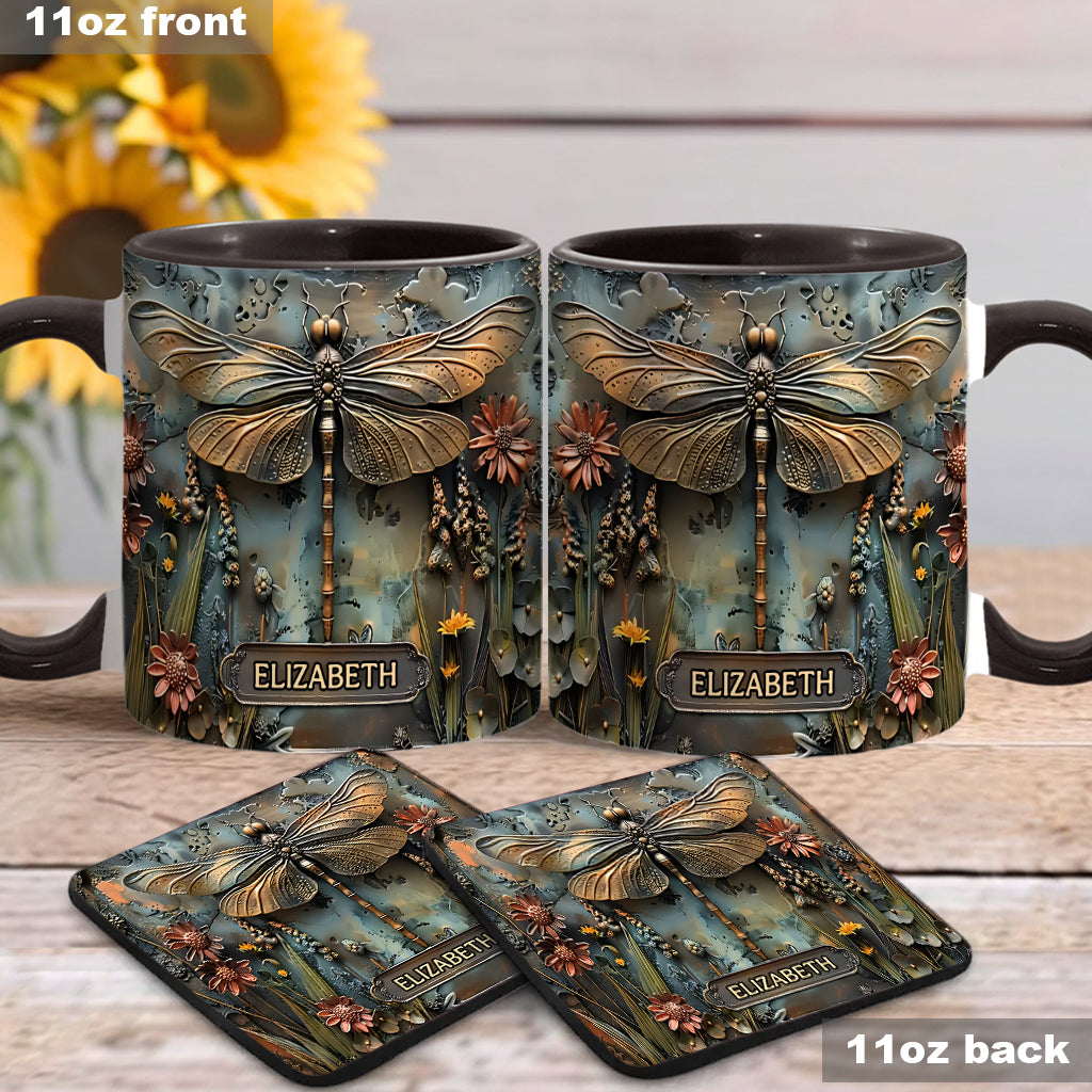 Green Lady - Personalized Gardening Accent Mug