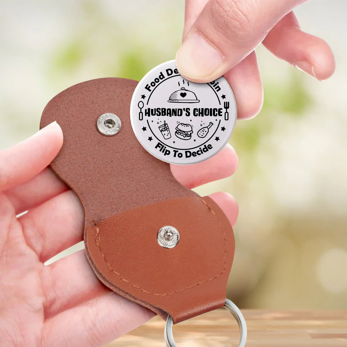 Pocket Hug Flip To Decide Food Coin A Personalized Keepsake For Date Nights A Fun Unique Gift For Him Or Her