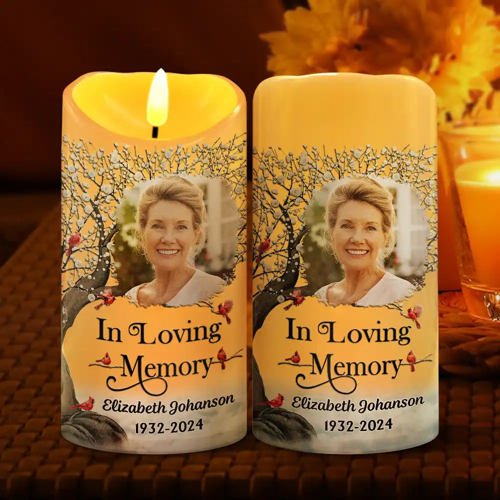 Custom Photo I'm Always With You - Personalized Flameless LED Candle