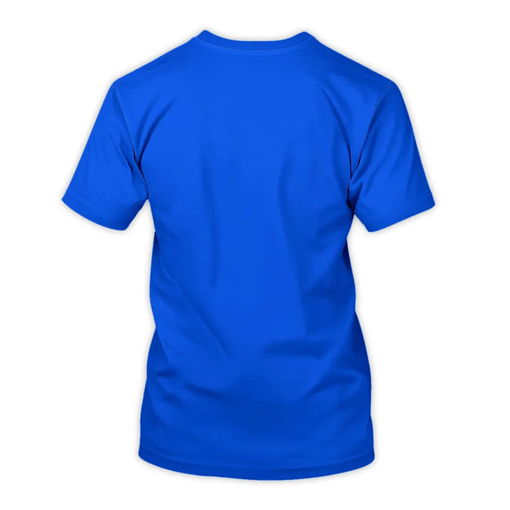 Classic Tee Personalized “MRS. ” or  "MR." Teacher Shirt – Purple Tribute Gift