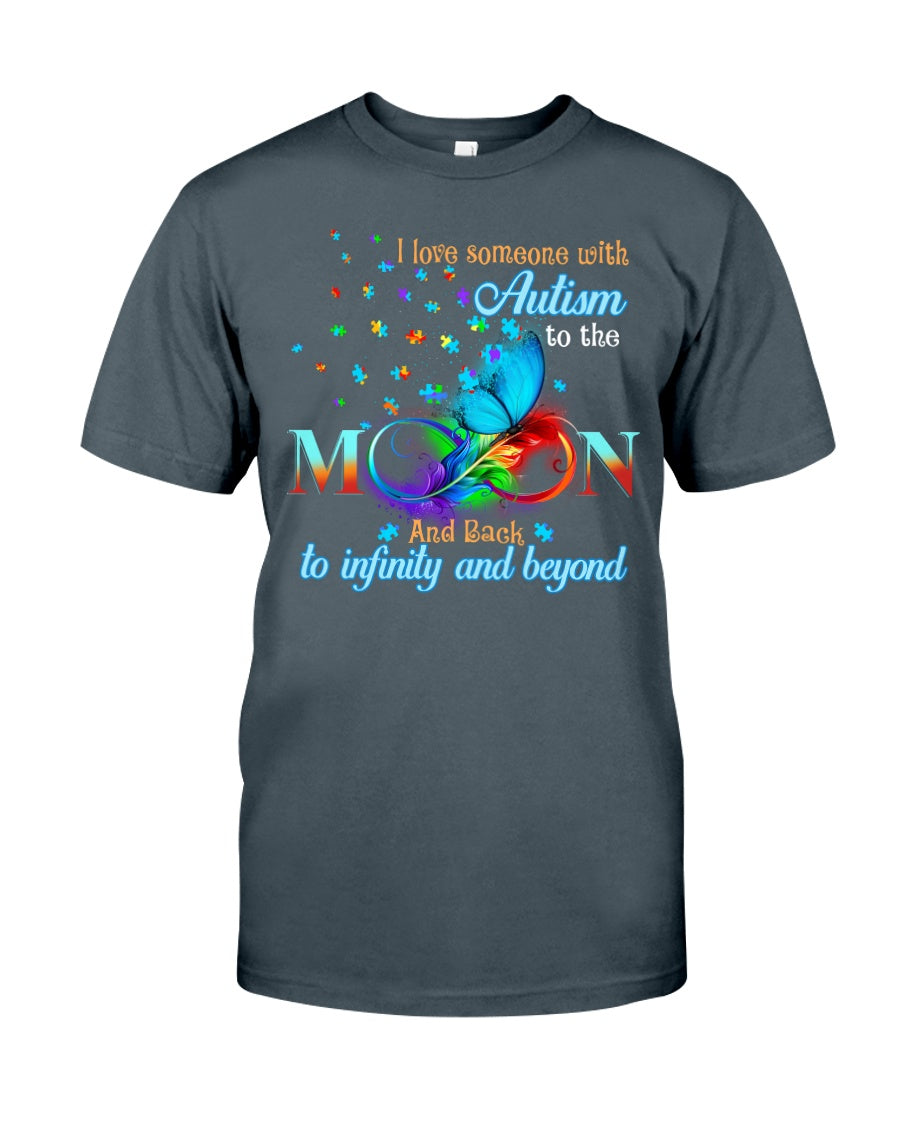 I Love Someone With Autism - Autism Awareness T-shirt and Hoodie 0520