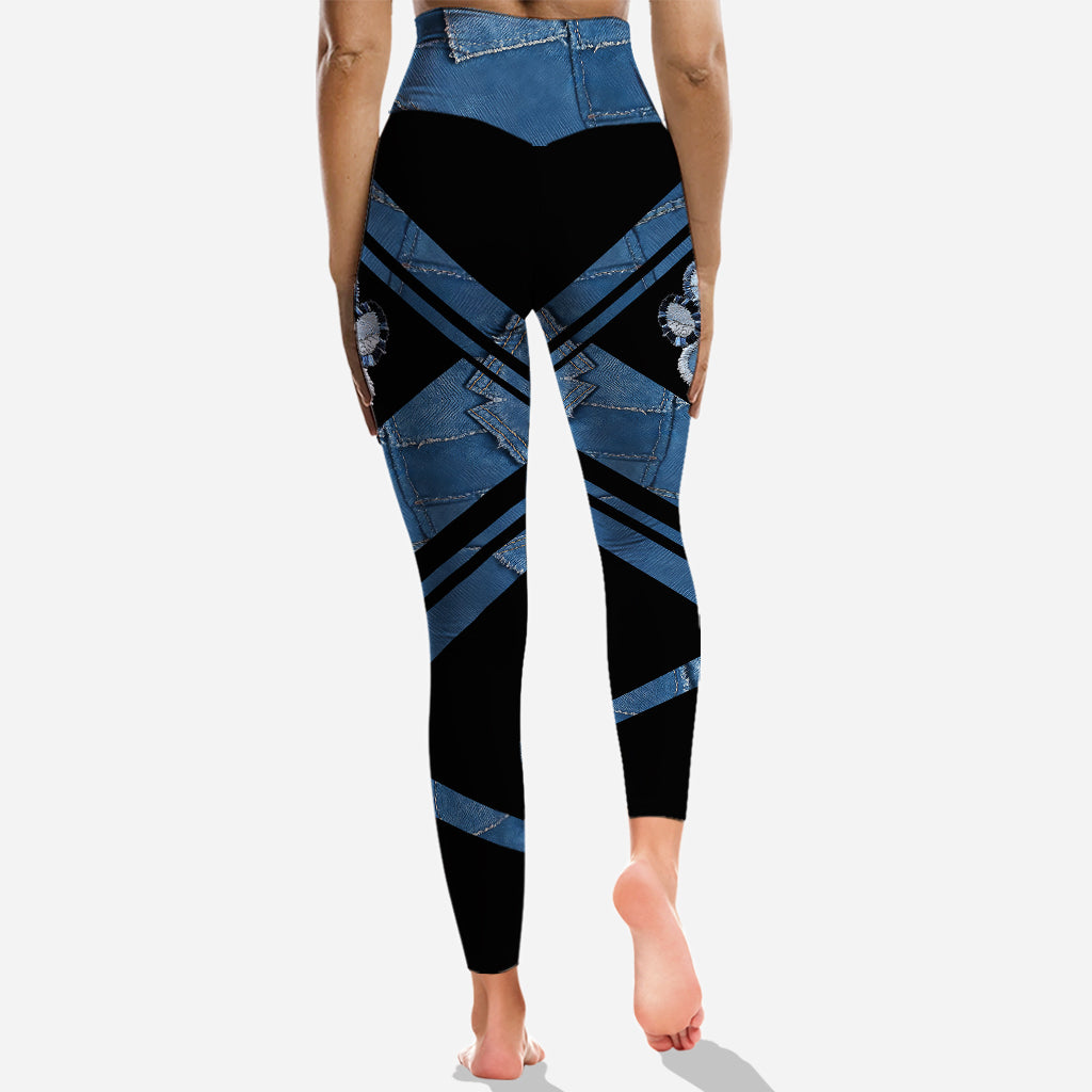 Just A Girl Who Loves Dog - Personalized Dog Hoodie and Leggings