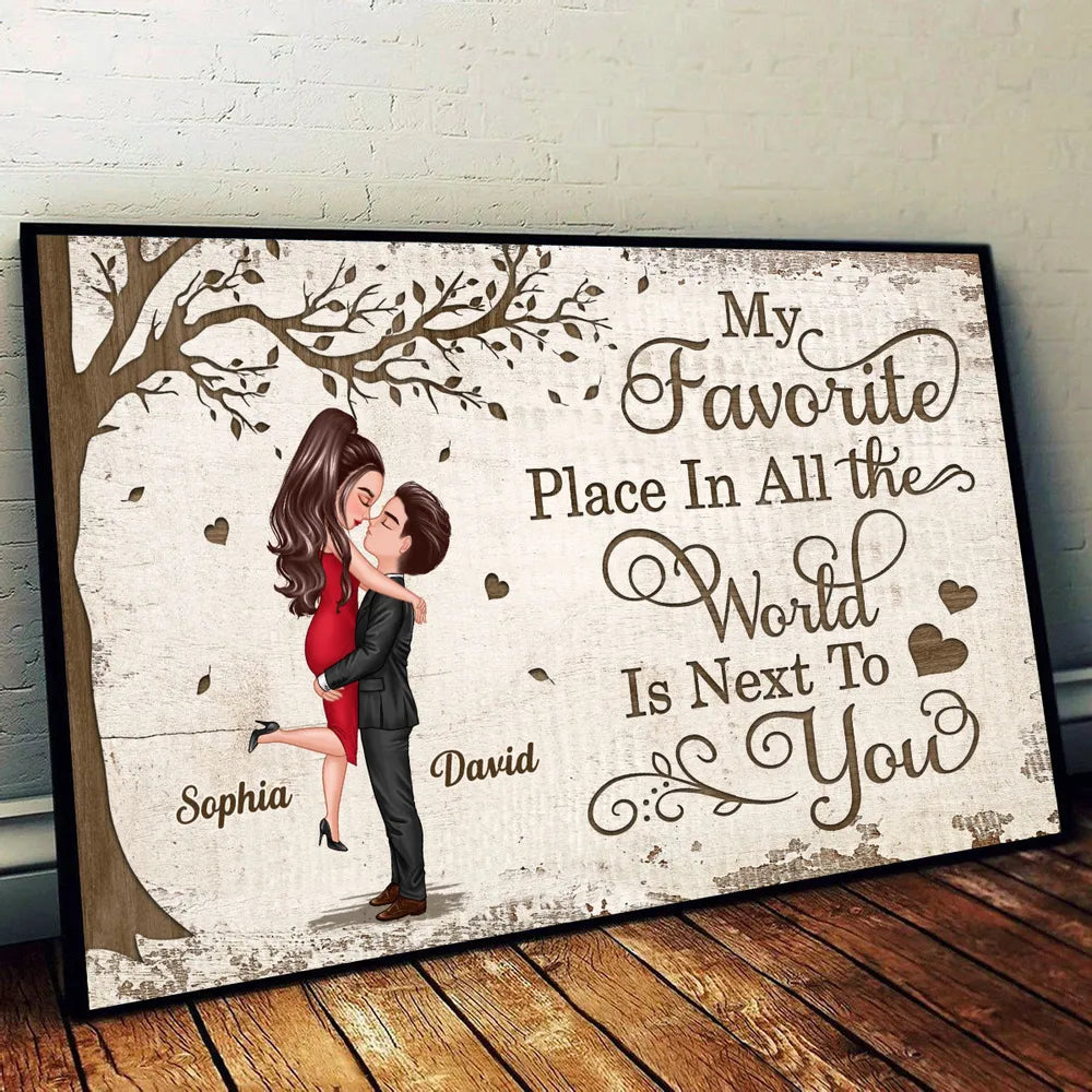 Personalized Couple Poster - Custom Love Memory Poster, Perfect Gift to Express Love & Cherish Memories, Ideal for Your Significant Other