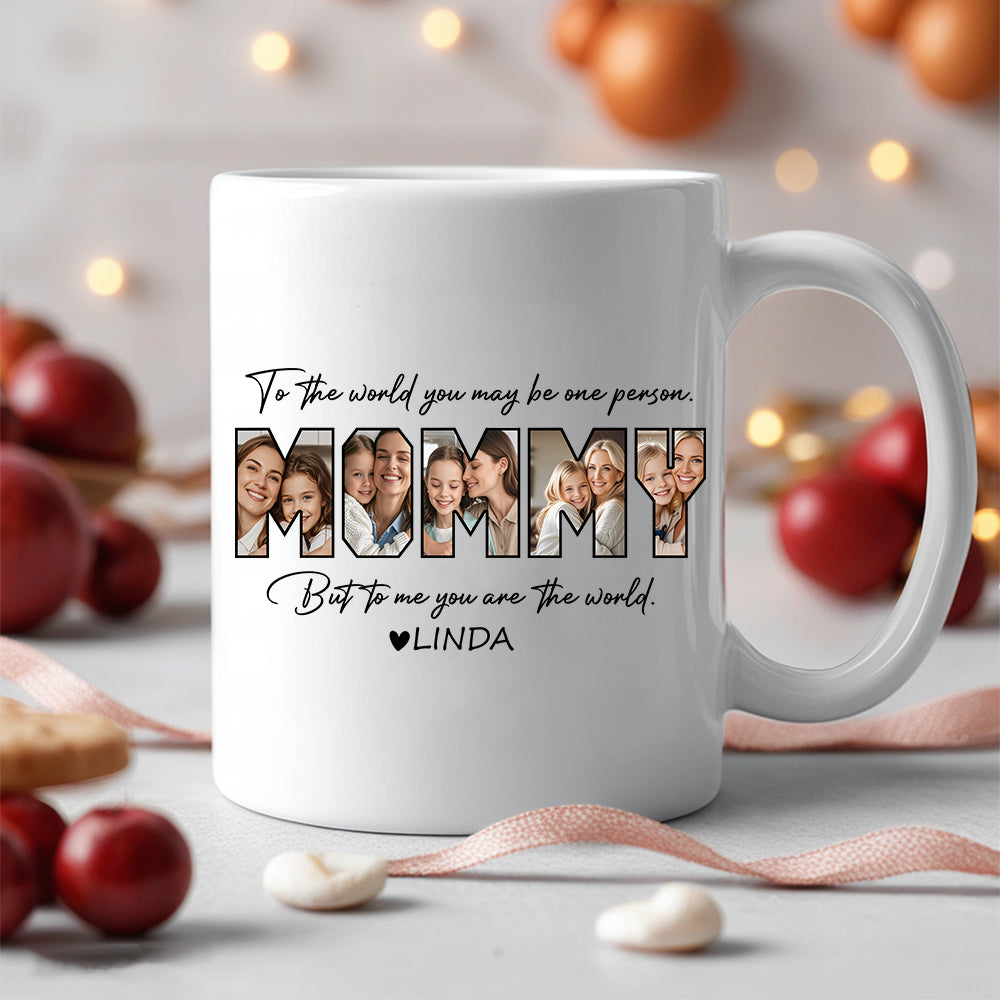 Customized Mother's Day Photo Mug – Personalized Ceramic Cup