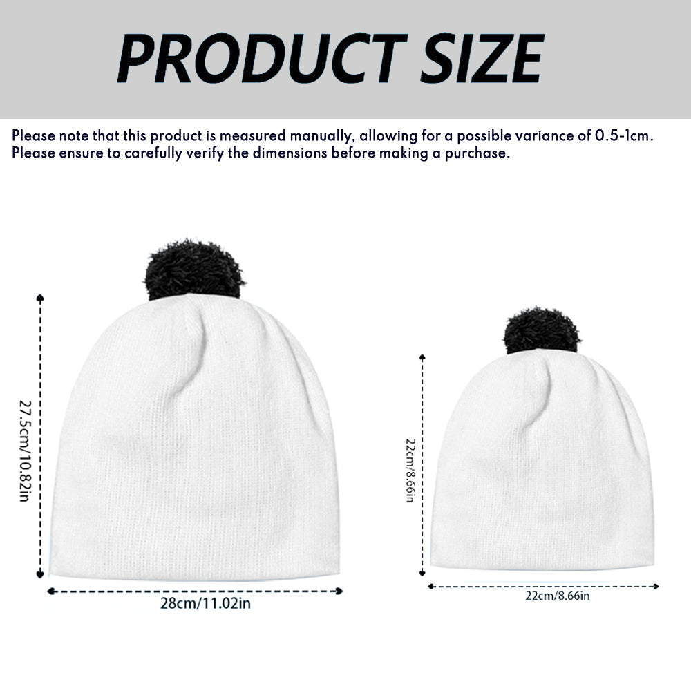Ghost Breast Cancer Awareness - Personalized Breast Cancer Awareness Beanie Hat