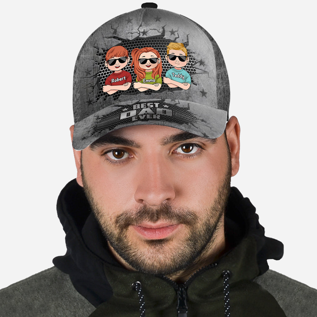 Best Dad Ever - Personalized Father Classic Cap