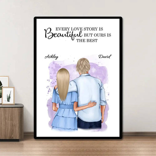 United in Love - 'You & Me, We Got This' Personalized Poster or Canvas for Couples