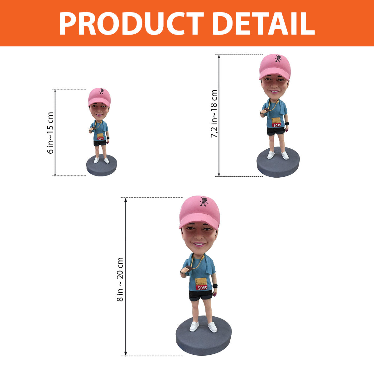 Custom From Photo Bobblehead - gift for anyone - Personalized Bobblehead