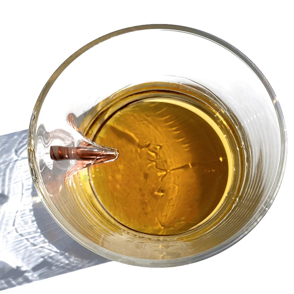 Freedom Isn't Free We Paid For It - Personalized Veteran Bullet Whiskey Glass