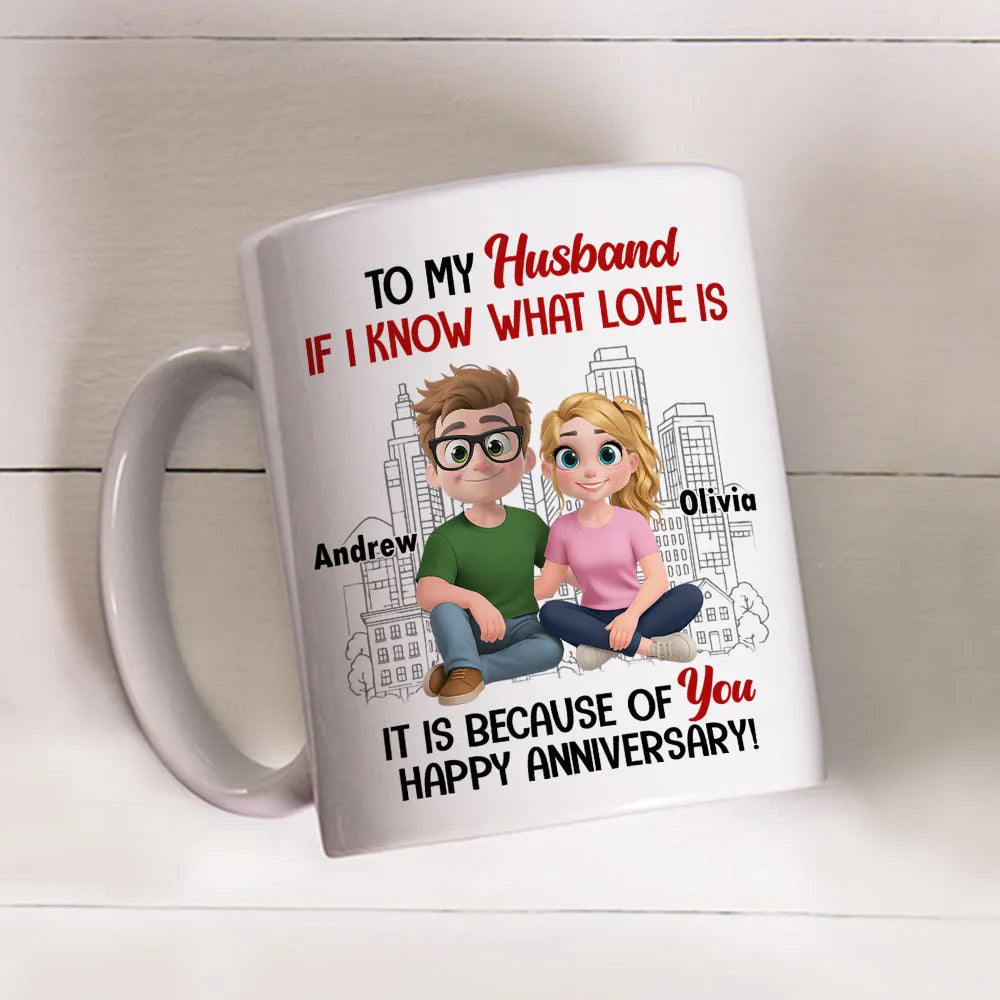 Personalized Cup with Custom Design for Anniversary Gift