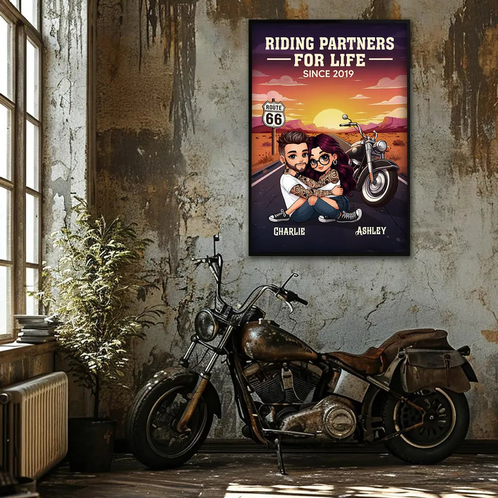 My Favorite Place Is Next To You – Personalized Poster Or Canvas For Couple, Romantic Road Trip Gift