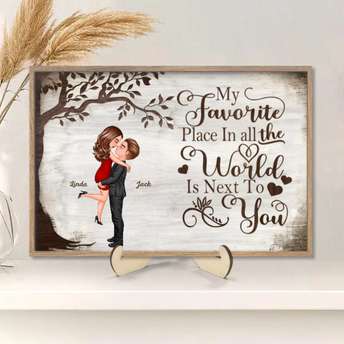 Personalized Couple Poster – Custom Love Memory Keepsake Gift