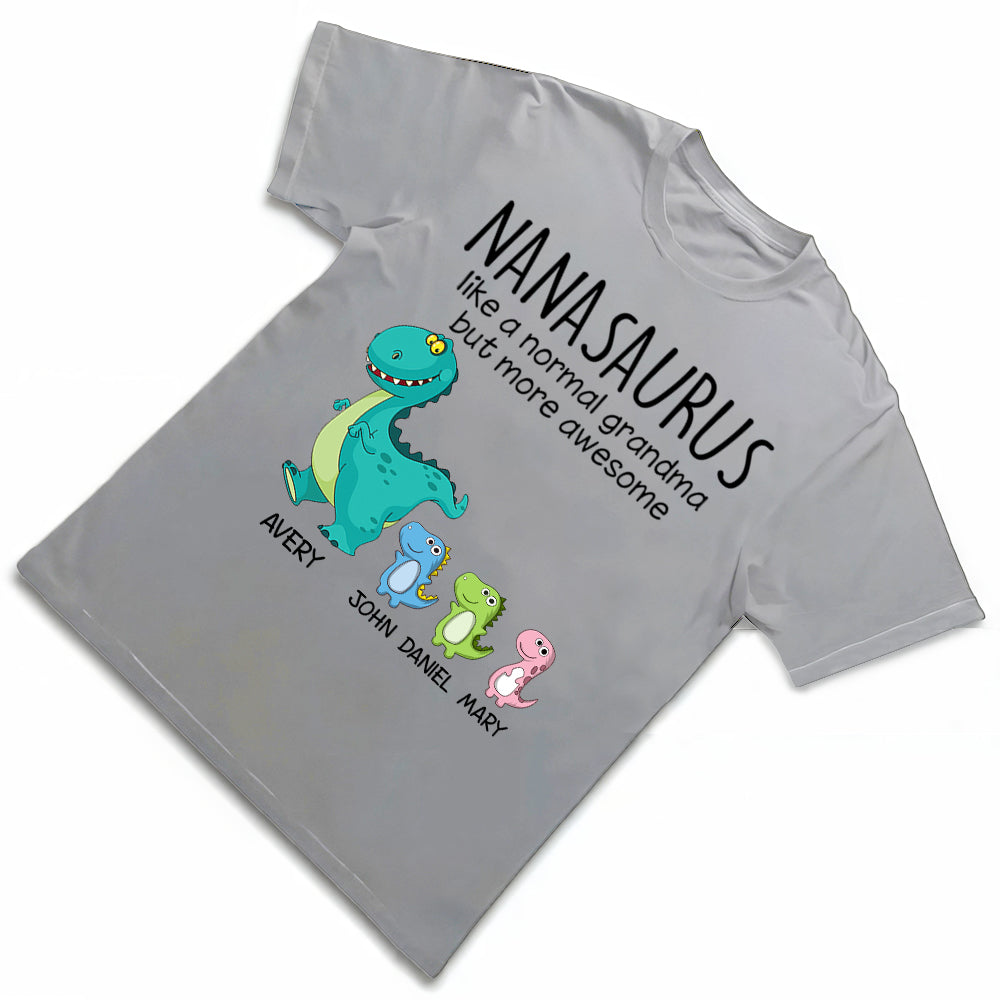 Personalized Dinosaur-Themed Gift for Nana – Cute & Fun Family Matching Outfit for Grandmother & Grandkids"