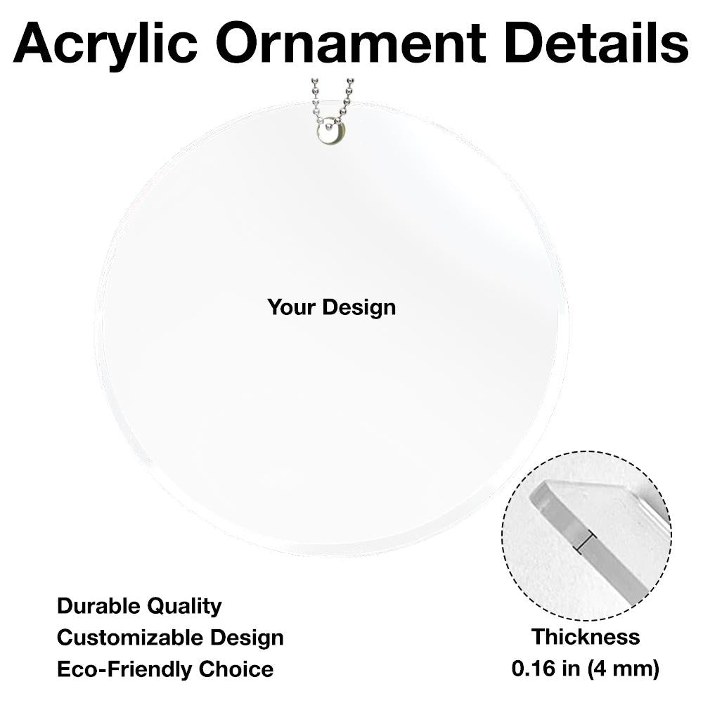 Acrylic Ornament The Fishing Times Best Catch Of The Year Photo Style Lake Fishing Unique Gift For Anglers