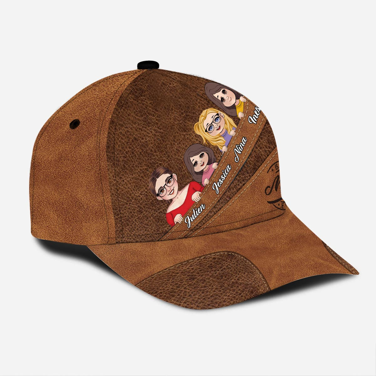 Best Dad Ever - Gift for dad, grandma, grandpa, mom, uncle, aunt - Personalized Classic Cap