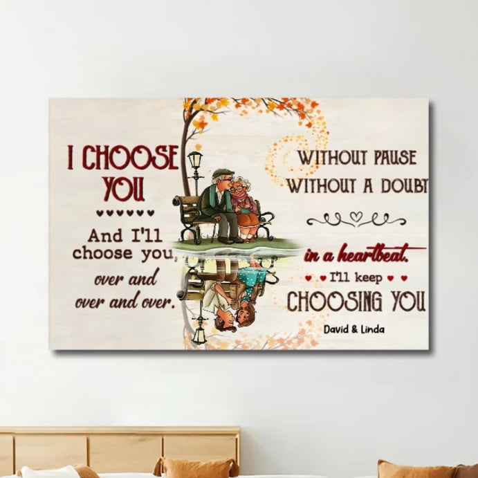 "To My Love" Personalized Romantic Poster – A Timeless Gift to Celebrate Love and Cherished Moments