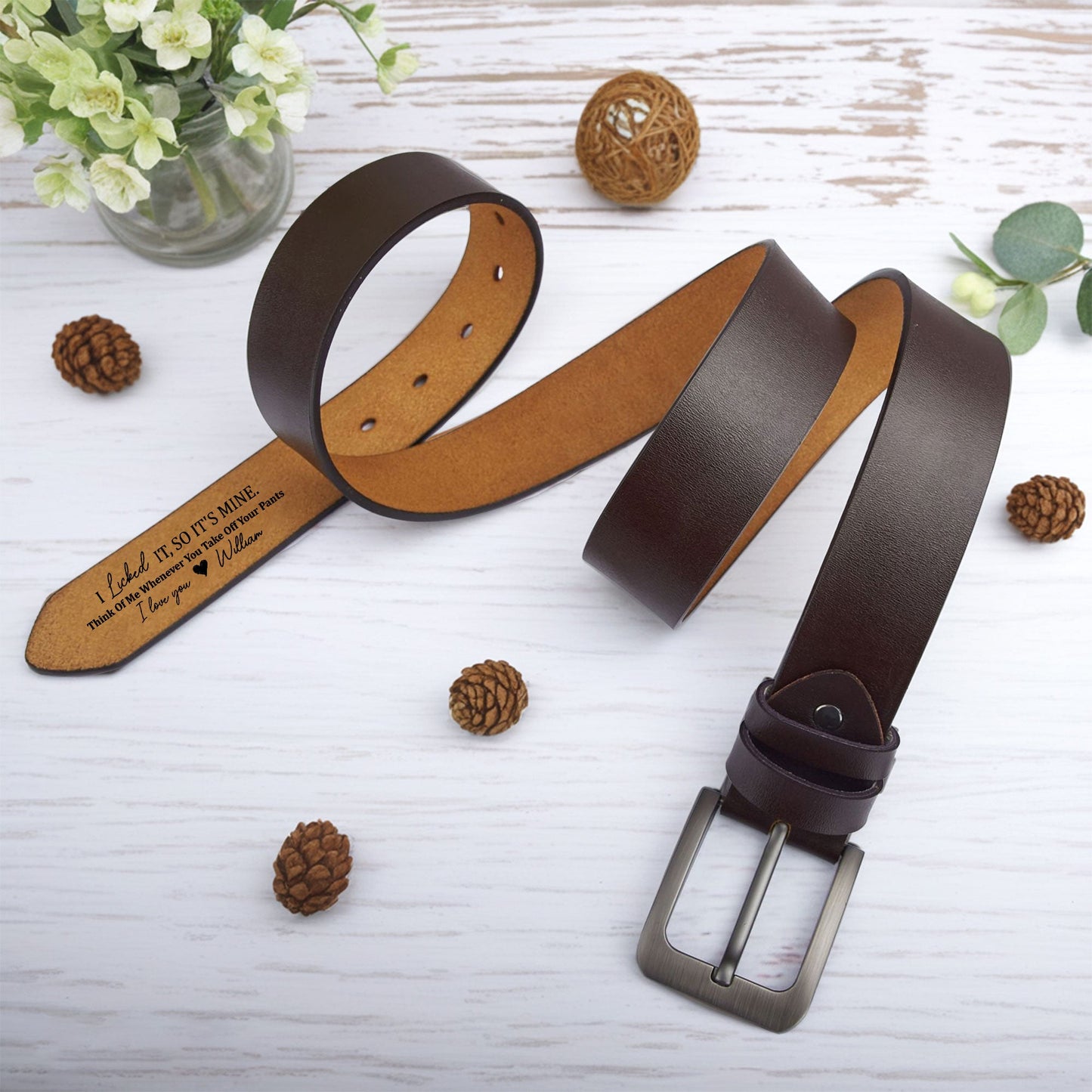 ''Congrats on Being My Husband''——Romantic Anniversary Gift for Husband with Personalized Message