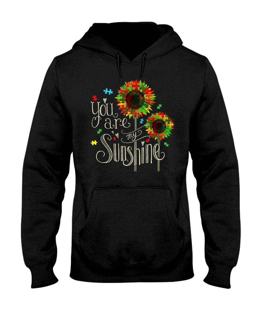Autism You Are My Sunshine - Autism Awareness T-shirt and Hoodie 0921