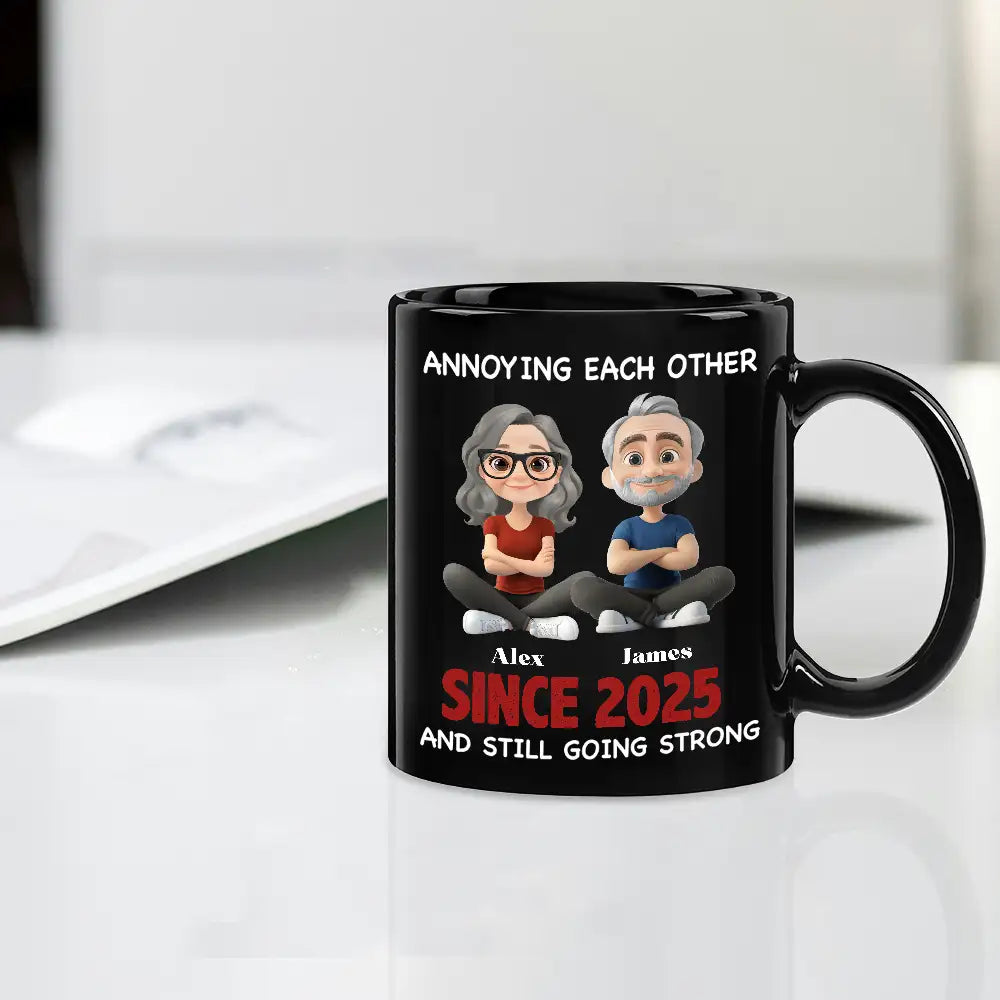Still Going Strong: Funny Anniversary Mug for Long-Term Couples