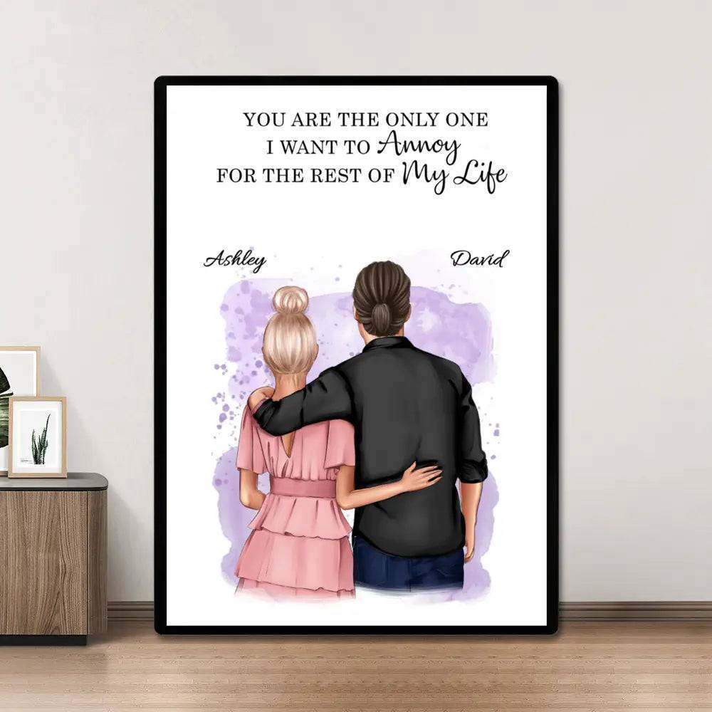 United in Love - 'You & Me, We Got This' Personalized Poster or Canvas for Couples