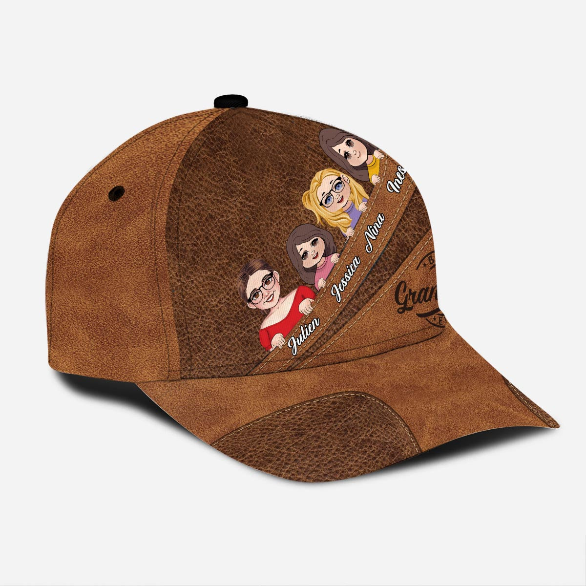 Best Dad Ever - Gift for dad, grandma, grandpa, mom, uncle, aunt - Personalized Classic Cap