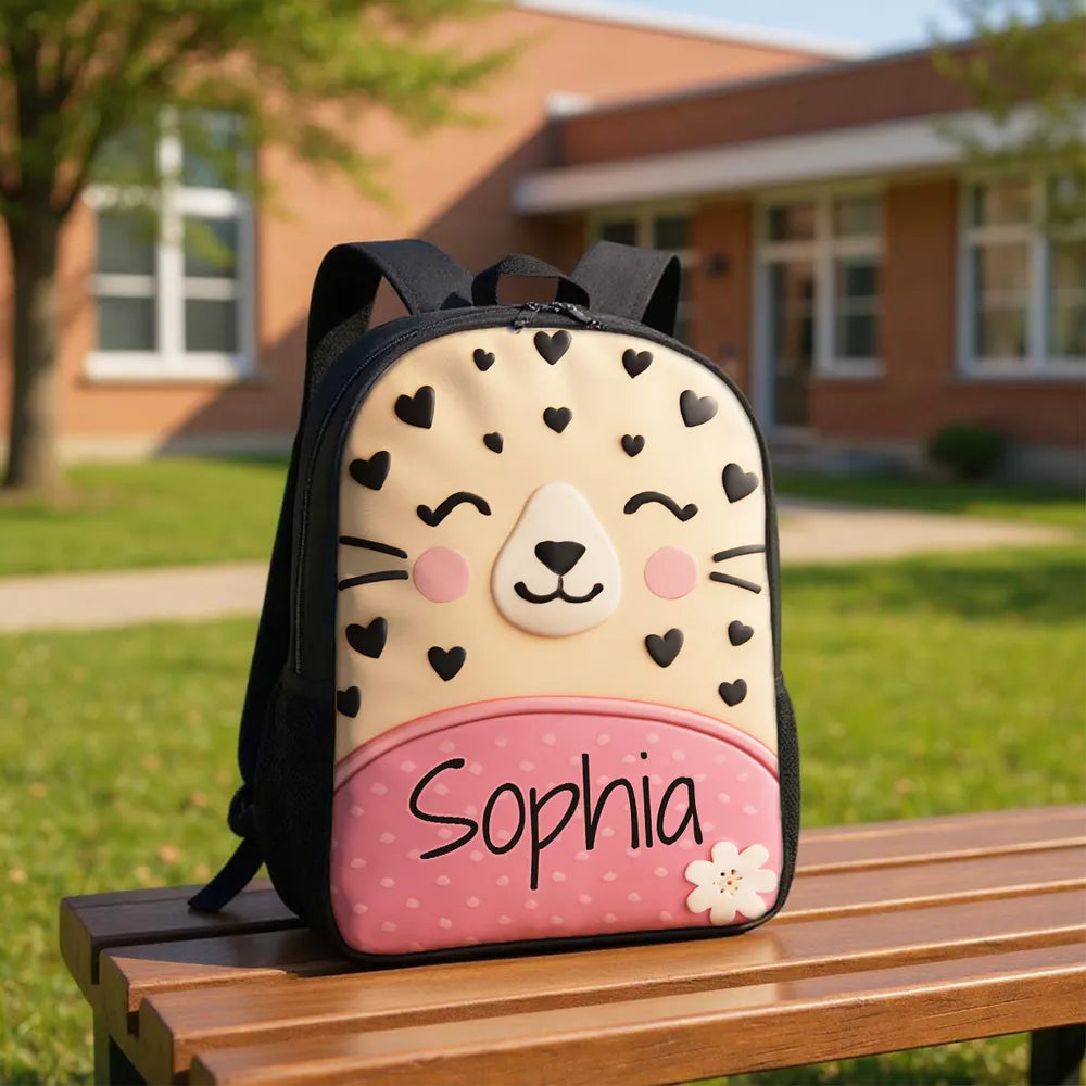 Customized Kids School Backpack with Name & Unique Design – Creative Back-to-School Gift for Son or Grandkid
