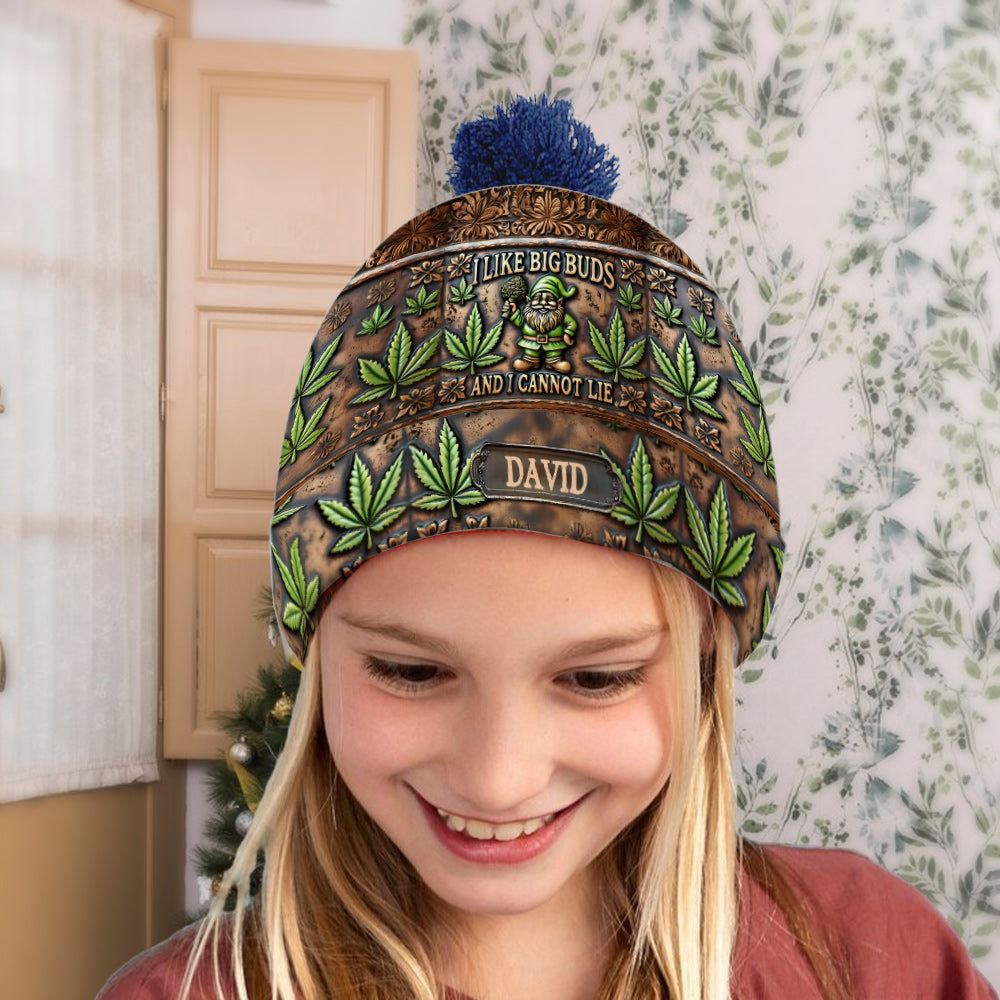 I Like Big Buds - Personalized Weed Beanie Hat