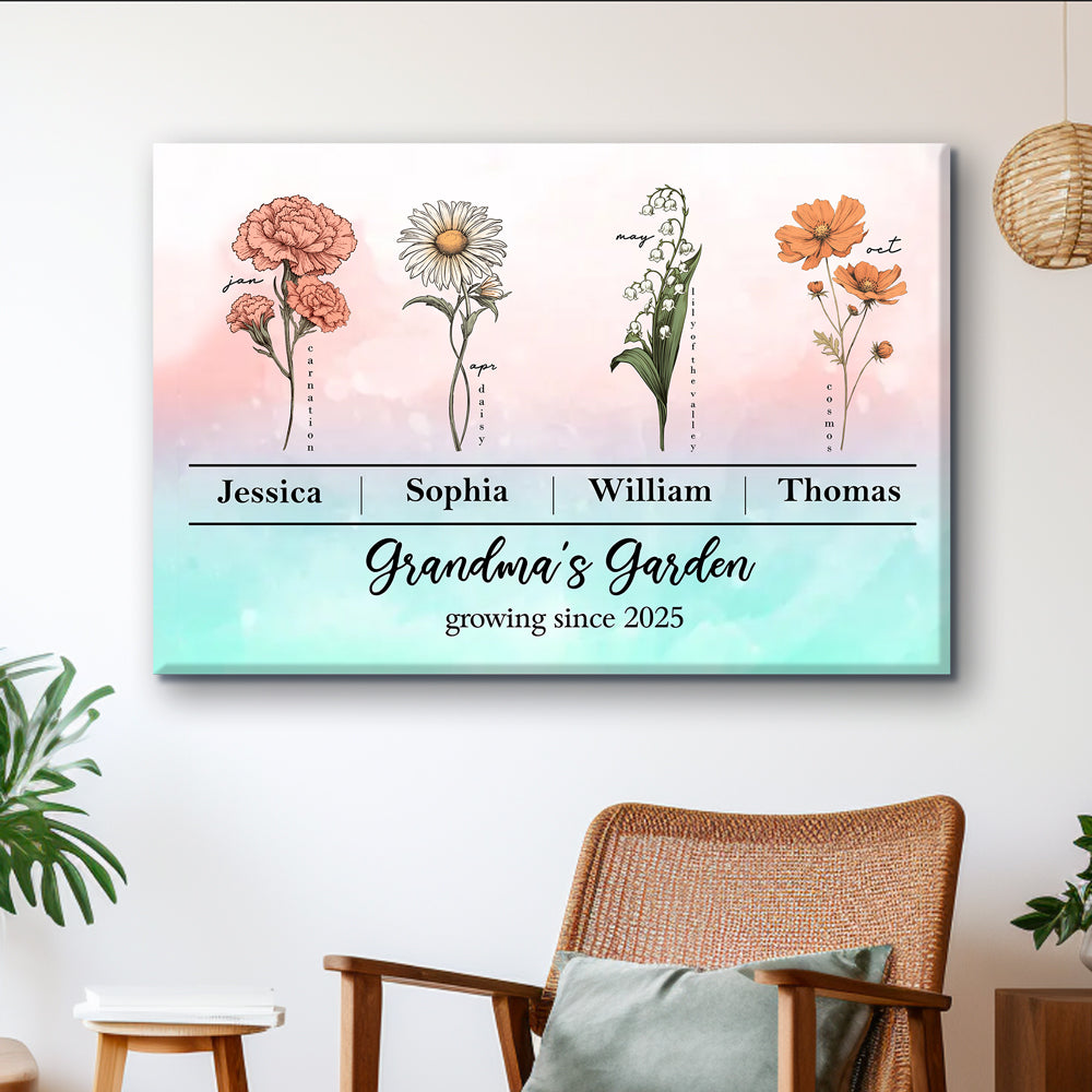 A Bond That Can't Be Broken, Custom Family Poster, Perfect Gift for Moms, Grandmothers, and Families