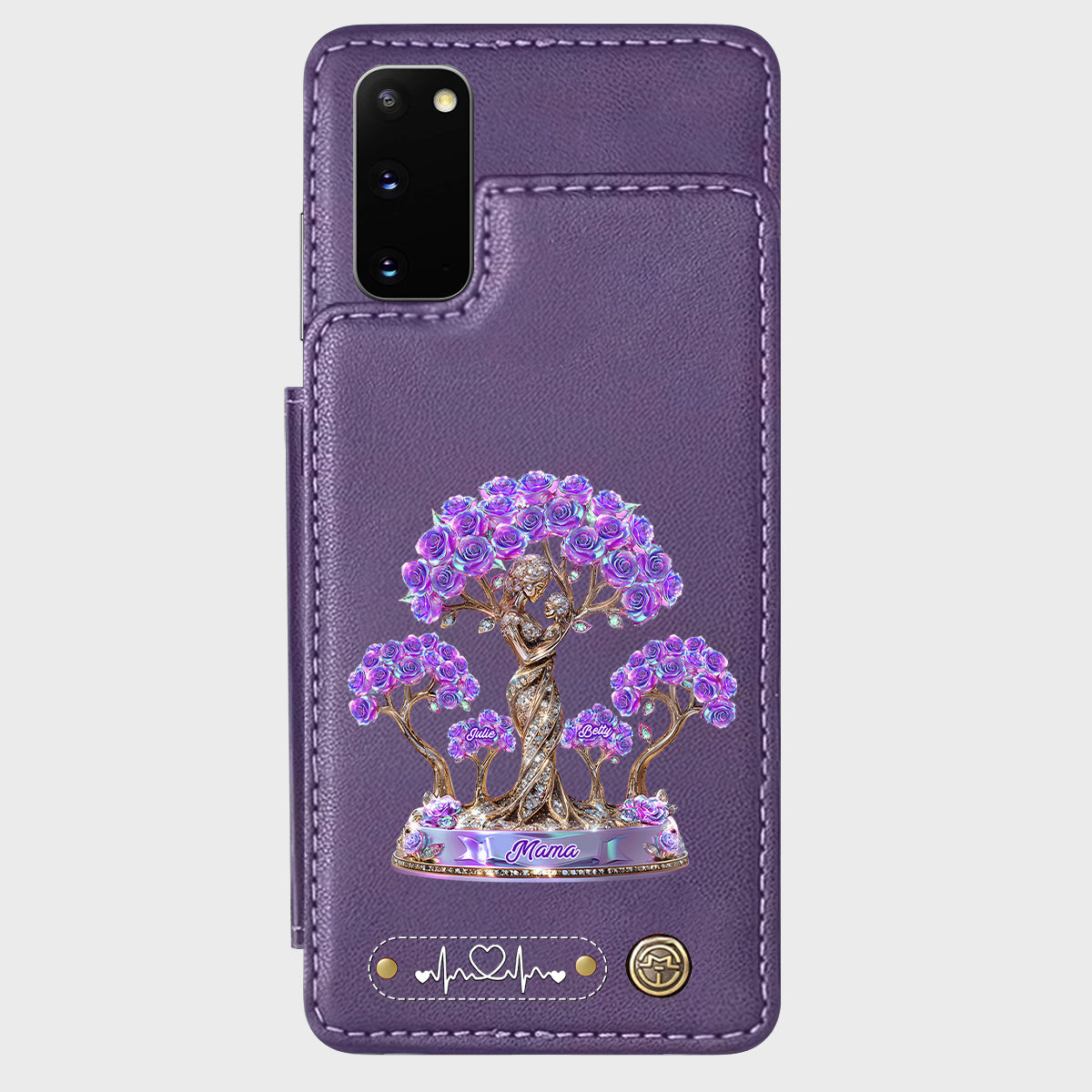 Best Mom Ever - Personalized Mother Wallet Phone Case