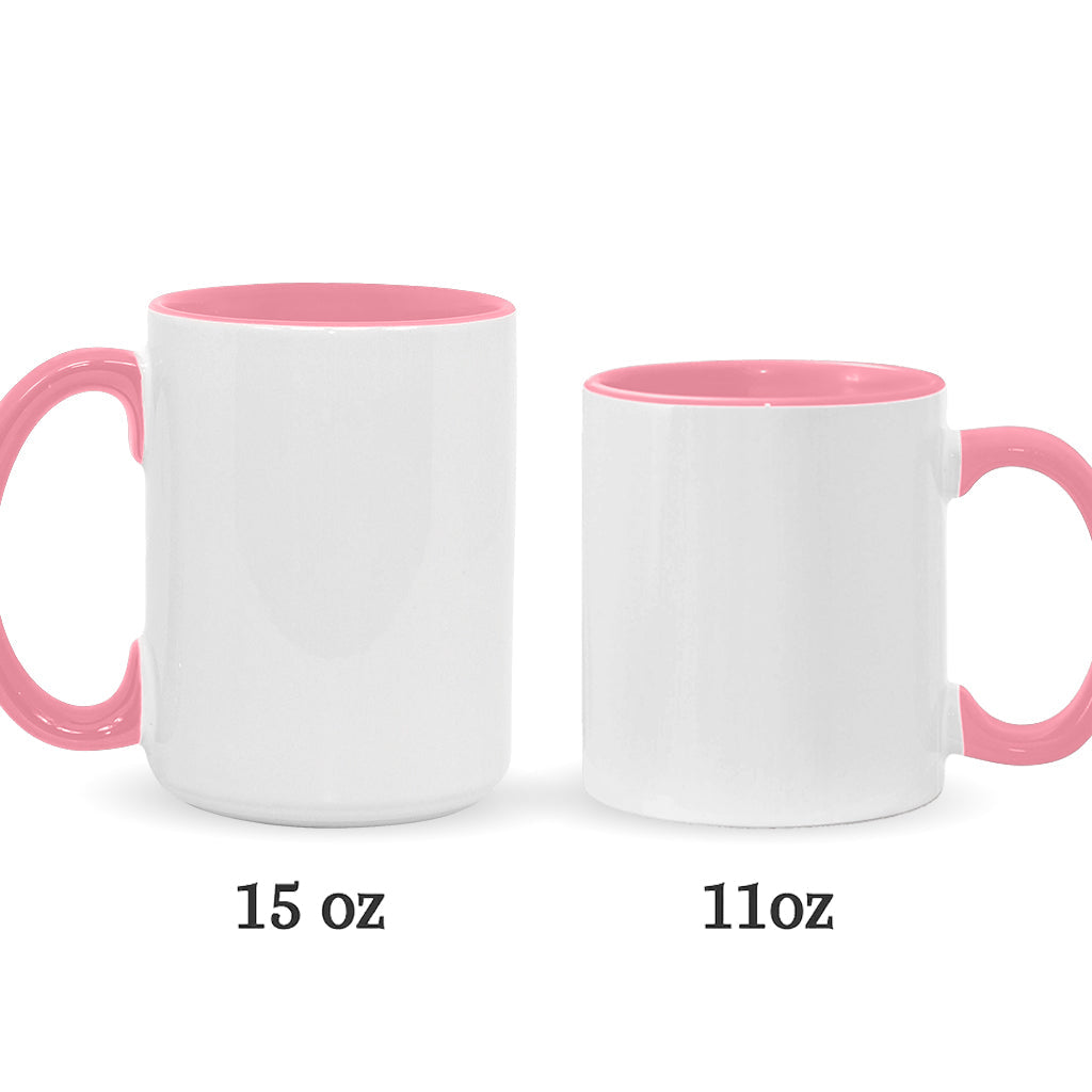 Dog Mom Life - Personalized Dog Accent Mug