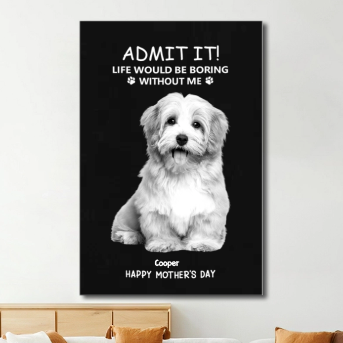 Personalized Glass Whiskey Cup – Mother’s Day Special Gift for Pet Lovers