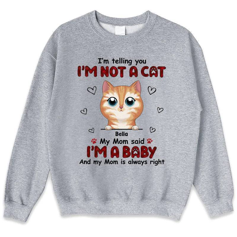 Cat Personalized Custom T-shirt, Hoodie, Sweatshirt - Gift For Cat Owners, Cat Lovers