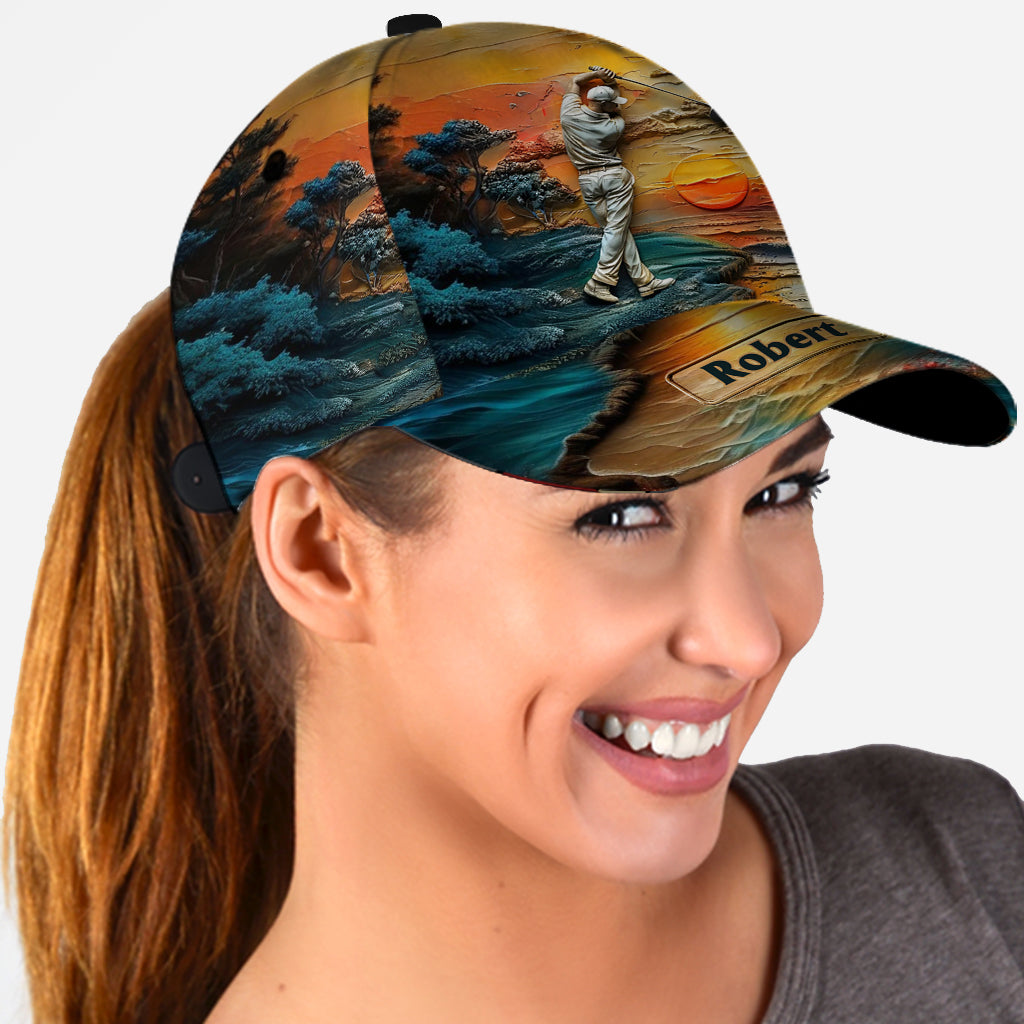 Golf Is My Life - Personalized Golf Classic Cap