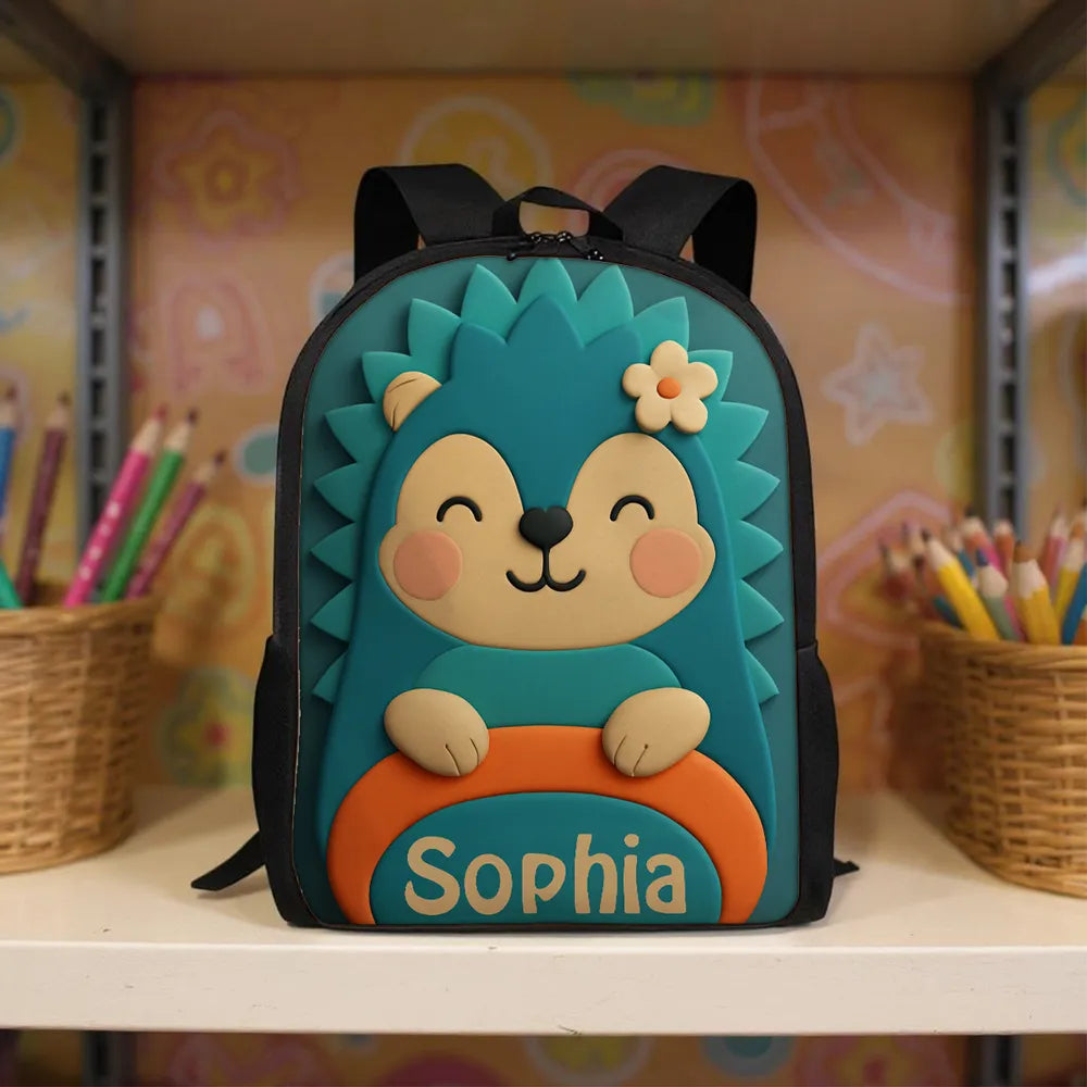 Customized Kids School Backpack with Name & Unique Design – Creative Back-to-School Gift for Son or Grandkid