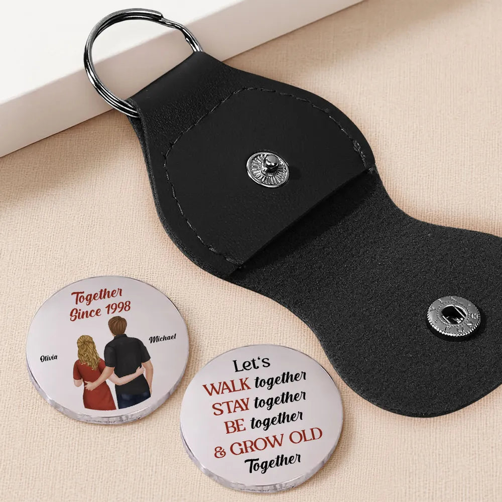 Personalized Pocket Hug Token for Couples, Together Theme, Sweet Everyday Keepsake, Unique Romantic Gift
