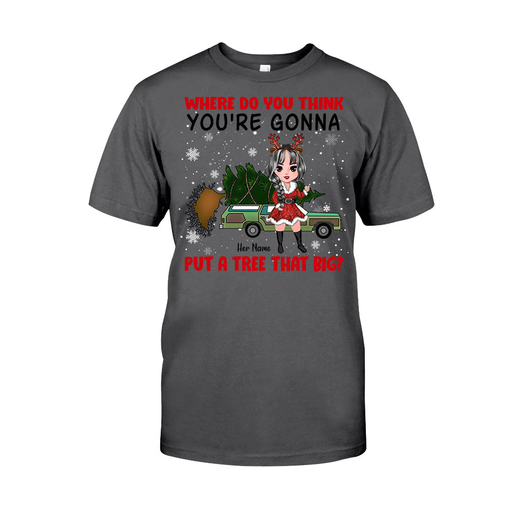 I'll Show You - Personalized Christmas Couple T-shirt and Hoodie
