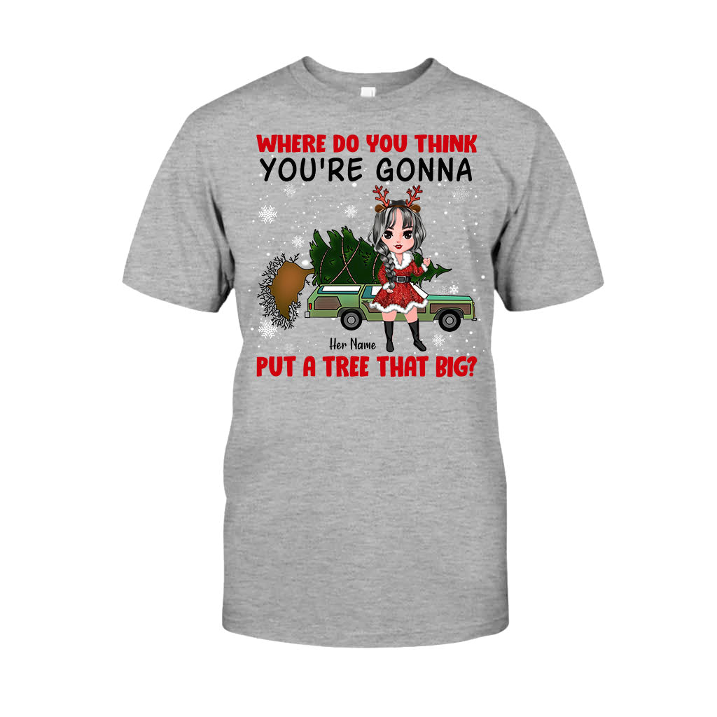 I'll Show You - Personalized Christmas Couple T-shirt and Hoodie