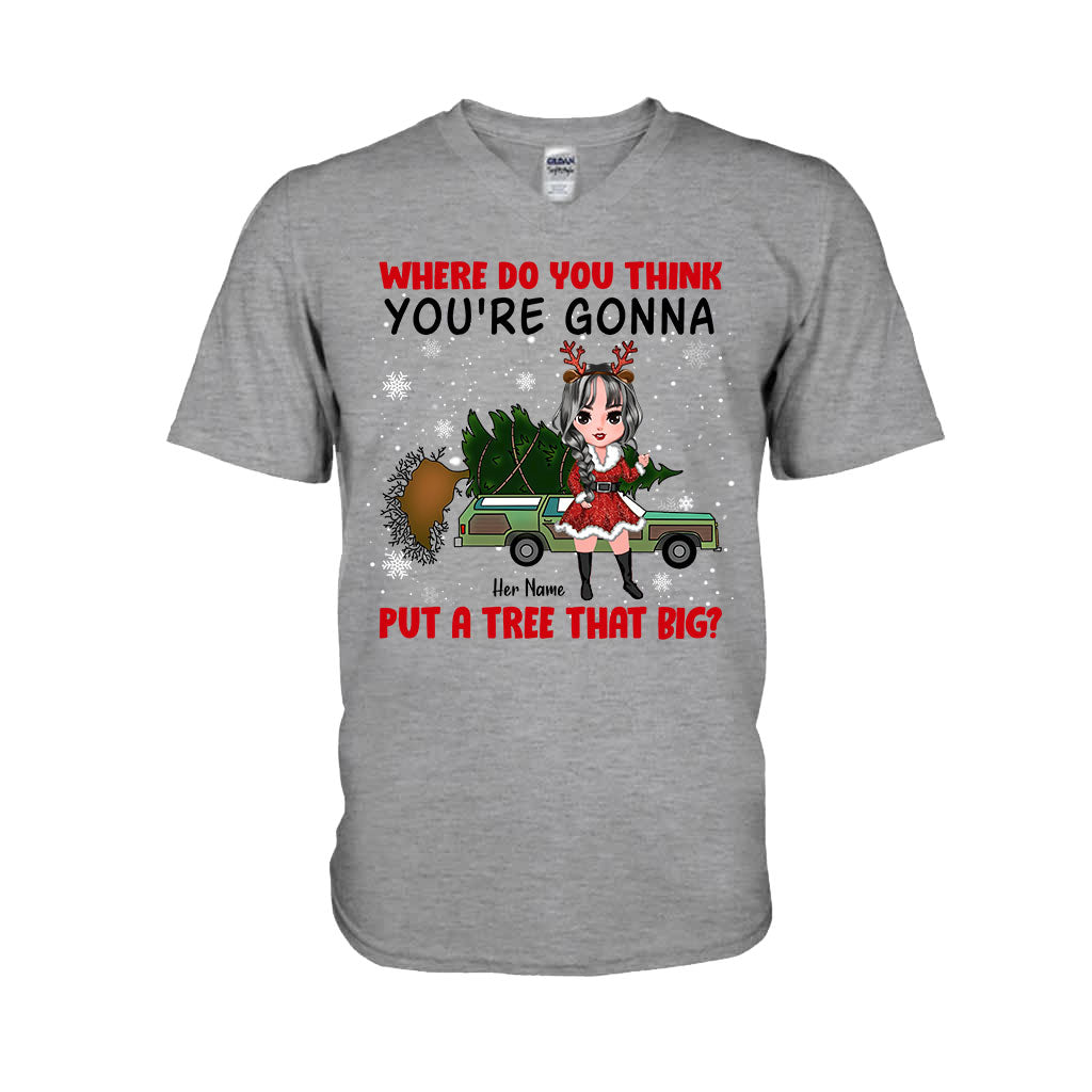 I'll Show You - Personalized Christmas Couple T-shirt and Hoodie