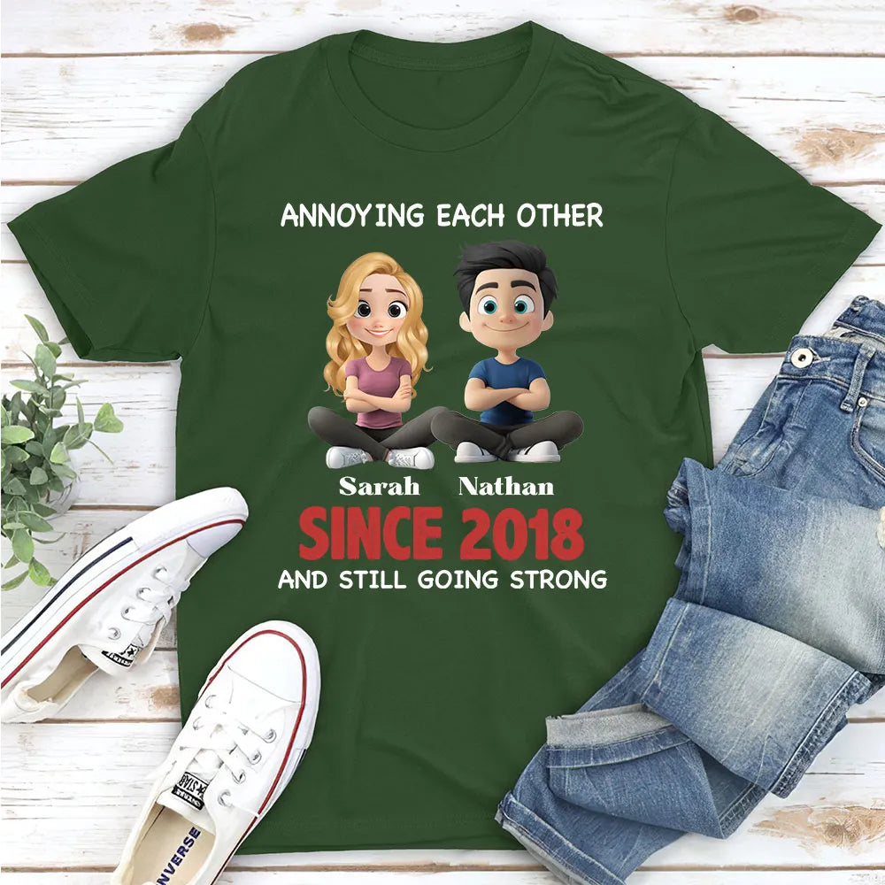 Still Going Strong: Funny Anniversary Tee for Long-Term Couples